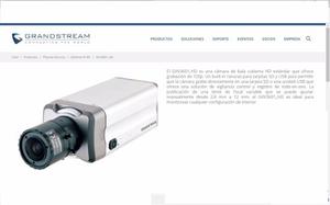 Cámara De Seguridad Ip Grandstream Gxv!