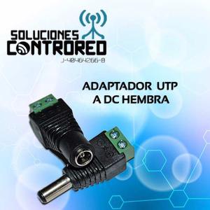Conector Adaptador De Corriente Dc Hembra / Macho (unidad)