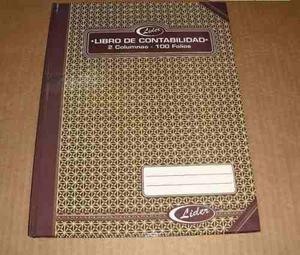 Libro De Contabilidad 2 Columnas 100 Folios