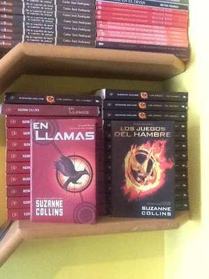 Libros Los Juegos Del Hambre, En Llamas Y Sinsajo - En Fisic