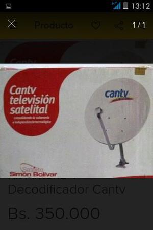 Antena Satelital Nueva De Caja