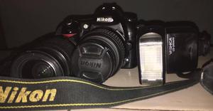 Camara Nikon D50 Con Dos Lentes