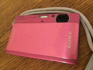 Camara Sony Cybershot Fucsia 10.2 Megapixels