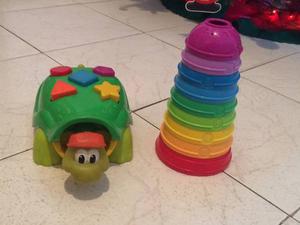 Combo Tortuga Y Torre Fisher Price.