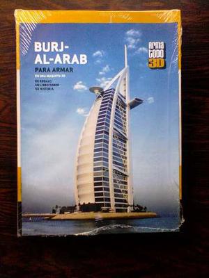 Juegos Armables Armatodo 3d Burj Al Arab 37 Piezas