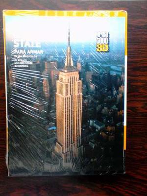 Juegos Armables Armatodo 3d Empire State 84 Piezas
