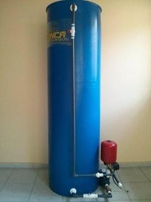 Tanque Cilíndrico Para Apartamento Listo Para Instalar.