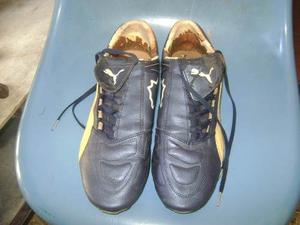 Zapatos (tacos) Para Futbol Usados Marca Puma N° 43