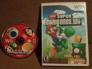 Click! Juego New Super Mario Bros Wii Original Perfecto