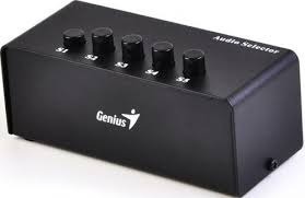 Genius Stereo Switching Box Nuevo Y En Su Caja
