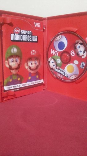 Juego Super Mario Bros.wii Original 100% Como Nuevo