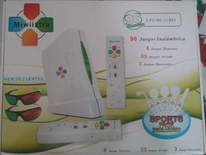 Nintendo Miwixtra Con 96 Juegos+accesorios+lentes 3d