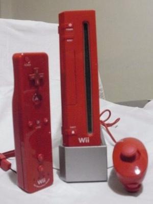 Nintendo Wii - Edicion Especial Rojo Original (chipeado Usb)