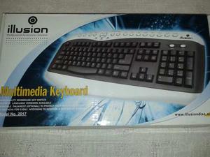 Teclado Multimedia Usb (nuevo)