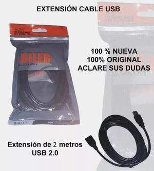 Usb Cable De Extension Type A M/ A F 2.0 Agi 