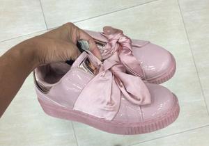 Zapatos Patente Puma Fenty Rihanna Lazo Mayor Detal Moda