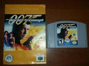 007 The World Is Not Enough N64