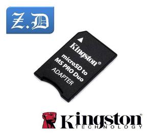 Adaptador Micro Sd A Memory Stick Pro Duo Psp Camaras