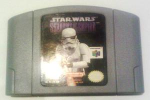 Cartucho Para Nintendo 64. Star Wars Shadows Of The Empire