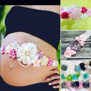 Cinturon Cinta Materna Embarazada Baby Shower Sesion Fotos