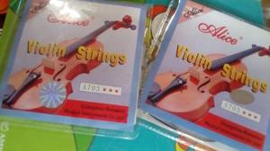 Cuerdas Para Violin Alice