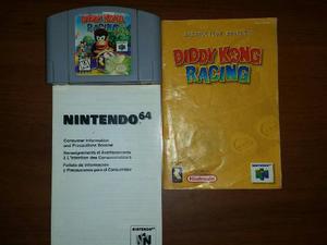 Diddy Kong Racing N64 Con Su Libro Coleccion