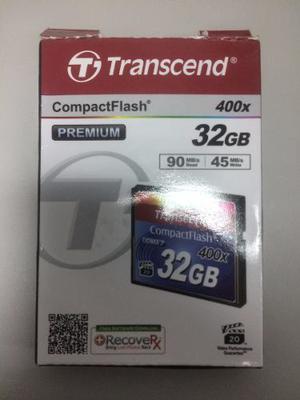 Memoria Compact Flash 32 Gb Transcend 400x Professional