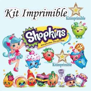 New° Kit Imprimible Shopkins Candy Bar Etiquetas Photo