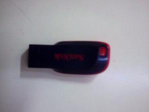 Pendrive Sandisk Cruzer Blade 128 Excelente Estado