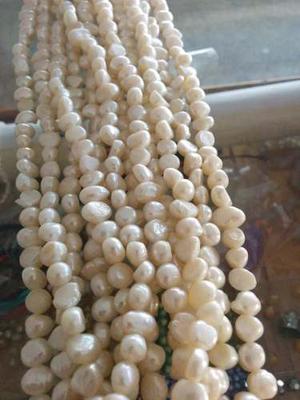 Perlas Cultivadas Forma Irregular 5mm Y 8mm Originales
