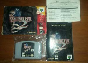 Resident Evil 2 Para N64 Completo Coleecion