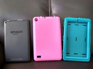Tablet 7 Amazon 8gb+ Forro Antigolpe Como Nueva