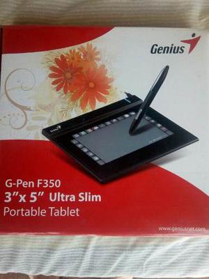 Tablet De Dibujo Portable G-pen F350 Genius