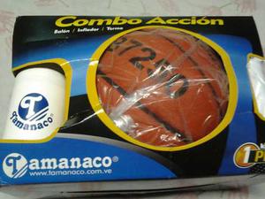 Combo Accion Tamanaco (balon,inflador,termo)
