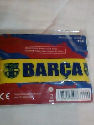 Pulsera De Silicone Barsa Fcb Barcelona - Producto Oficial.