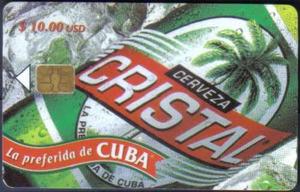 Tarjeta Telefónica Con Chip De Cuba Cristal La Preferida