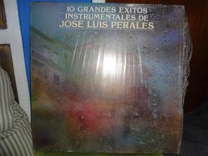 José Luis Perales Lp 10 Grandes Éxitos Instrumentales 