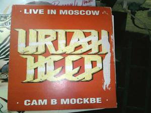 Uriah Heep Live In Mocow Lp Importado
