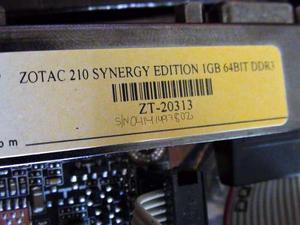 Vendo Tarjeta De Video Ddr3 1gb Zotac bits Hdmi