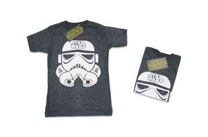 Franelas De Niño Talla 2 Color Gris Modelo 002 Star Wars