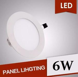 Lampara 6w Led Panel Spot Ojo De Buey Empotrar Techo.