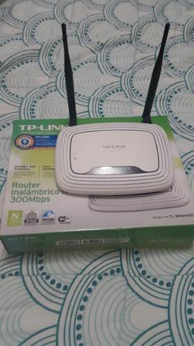 Router Inalambrico Tp-link Dos Antenas N 300mbps