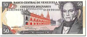 8 Billetes De 50 Bolívares Seriales Consecutivos Como