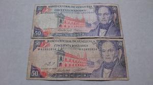 Billetes 50 Bolívares