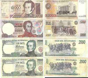 Billetes Antiguos De Venezuela Fuera De Coleccion