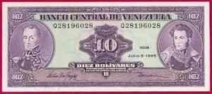 Billetes De 10, 5 Y De 20 Bolivares De 