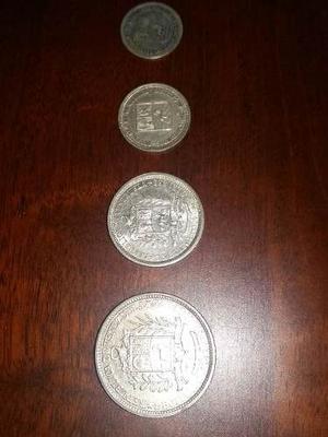 Coleccion De Monedas De Plata