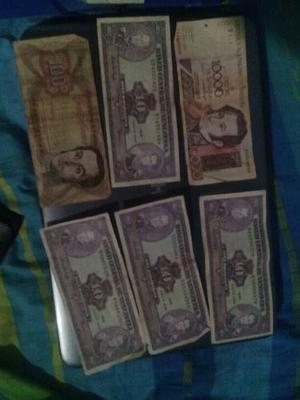 Collecion De Billetes Y Monedas