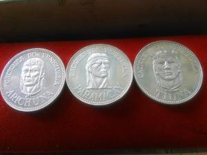 Medallas Monedas Caciques De Venezuela Plata