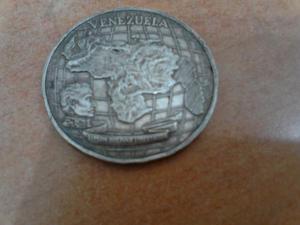 Moneda Conmemorativa De Venezuela De Plata 50 Gramos